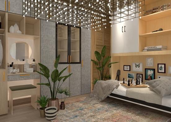 Small Bedroom 🤎 Design Rendering