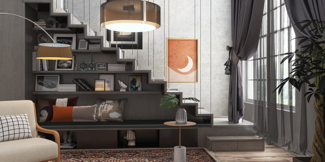 Entryway Reading Nook