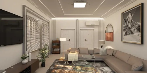 simple living room 