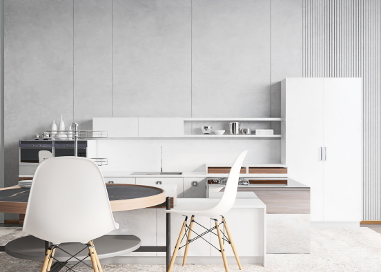 Messy kitchen……😜 Design Rendering