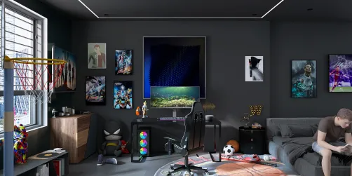 teen boy room