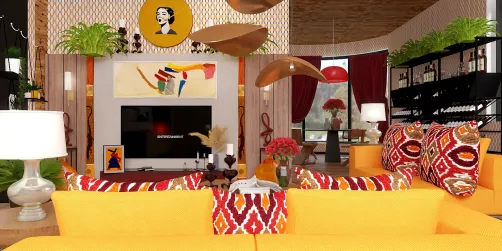 Living and Dining rooms 