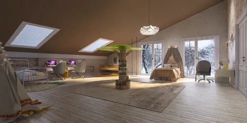 3 kids room