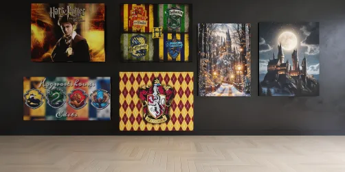 Sharing Harry Potter murals