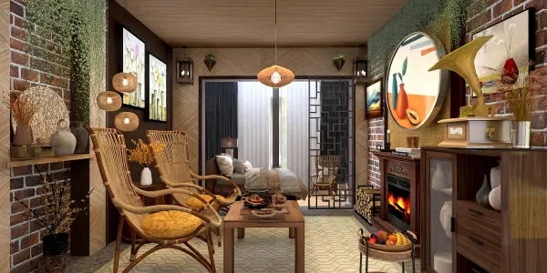 Professional interior design created with Homestyler 3D design software