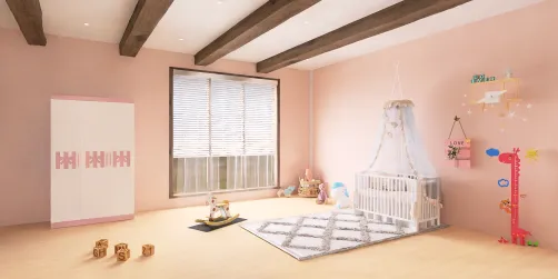 Baby room girl (chambre bébé fille)🎀