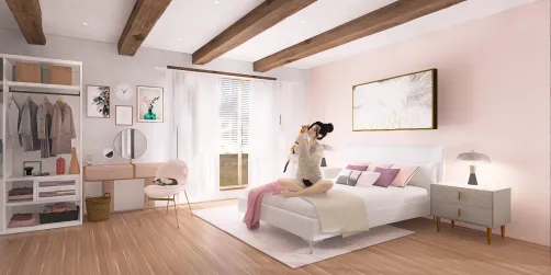 Baby Pink Bedroom Teenage