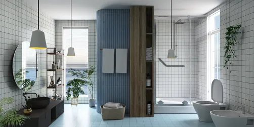 Bathroom design idea 💡