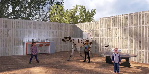 The kids got out again