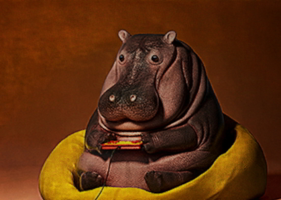 L hippopotame 🦛  Design Rendering