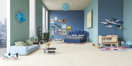 Mom's BedRoom Plus Baby Bed 