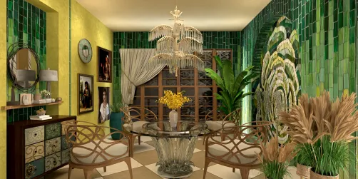 Moroccan Green.      
