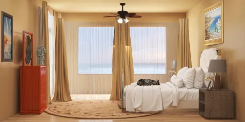 Beachy Bedroom 