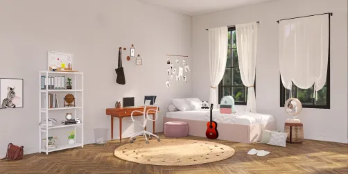 teenager room

