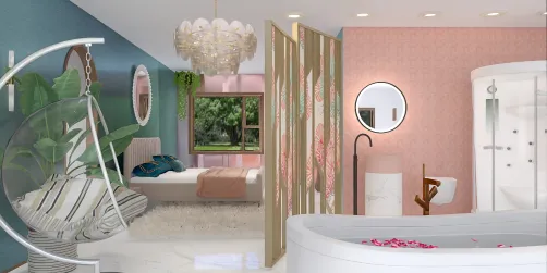 Bedroom with bathroom en-suite