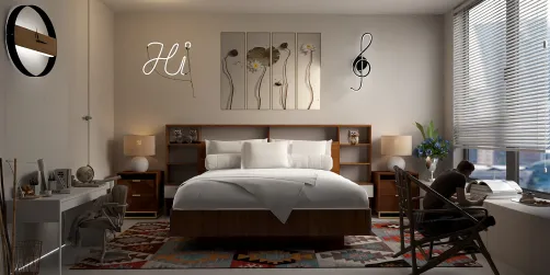  Minimalism Teenage Bedroom