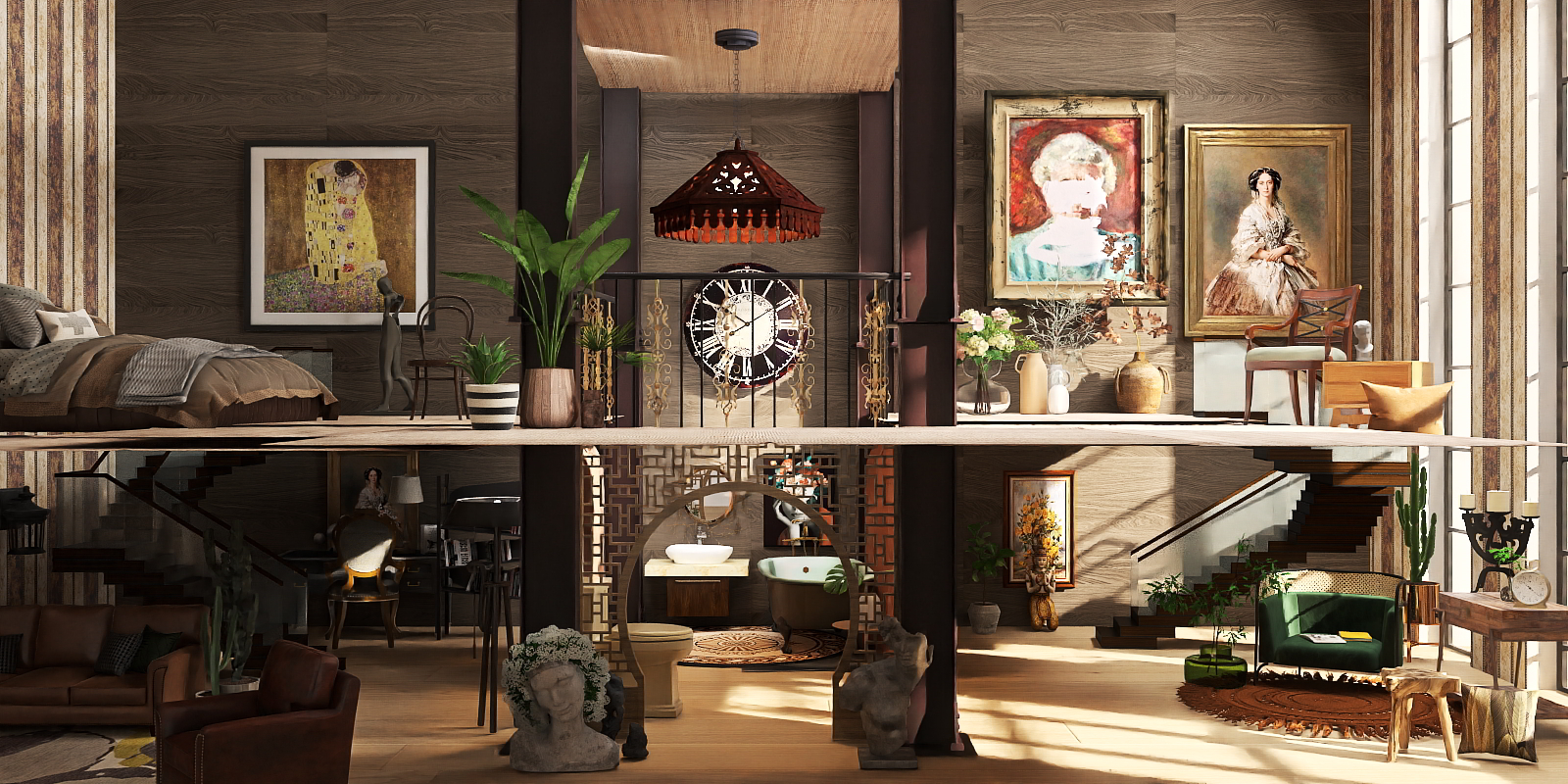 old- thinking home for a thinker!