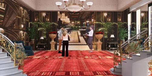 Hotel restaurant
