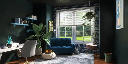 Little blue office
