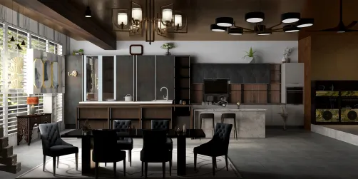 JiaoQiu’s Fancy benevolent cooking kitchen 