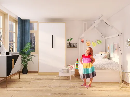 primeira decoração de kids😊