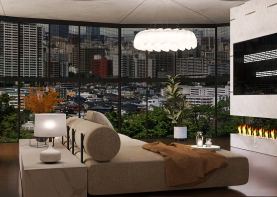 Italian Minimalist  Design Rendering