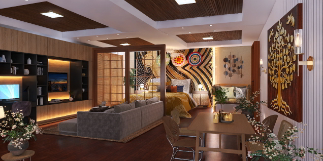 rattan glamour