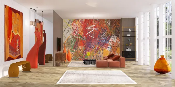 Professional interior design created with Homestyler 3D design software