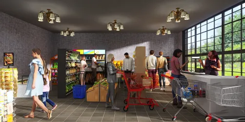 Neighborhood Grocery Store
