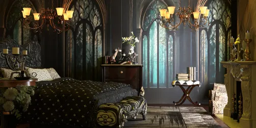 Gothic Bedroom🌷