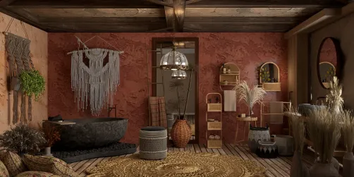 Boho Bathroom...