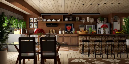 Full Kitchen
with Dining area ❤️❤️
