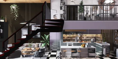 Industrial Loft House 🏠📻