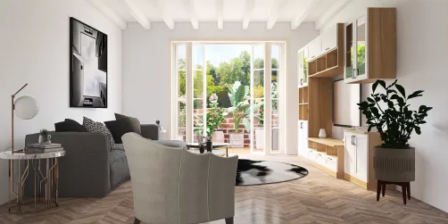 Modern Plant Living Room