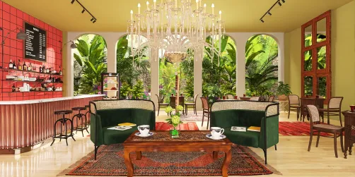 Tropical cafe 