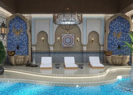 # Hammam Renderização de Design
