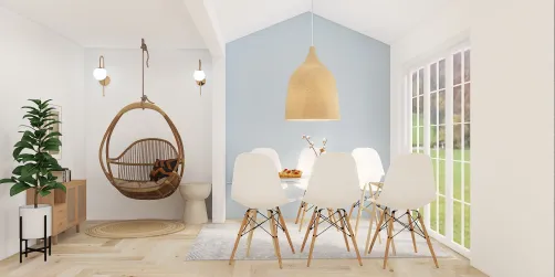 Boho Modern Dining Room