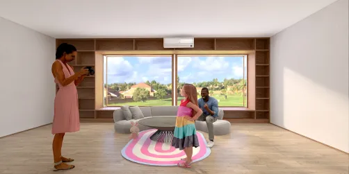 sala de star para a família 