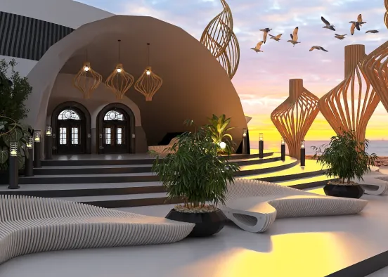 # Modern Museum of Art & Architecture Renderização de Design