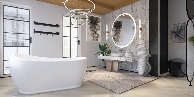 Modern/Luxe Bathroom 