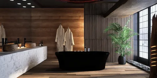 Minimalist bathroom