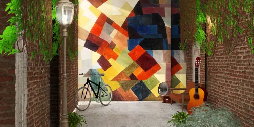 Street art corner