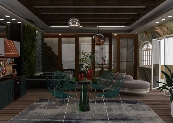 # Embracing Nature Indoors Визуализация дизайна