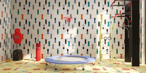 kids boxing room