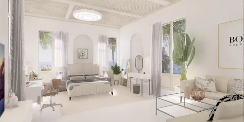 ❤😉A bright white room like mine in my heart 