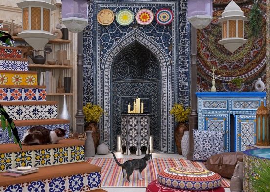 Moroccan Vibes Design Rendering