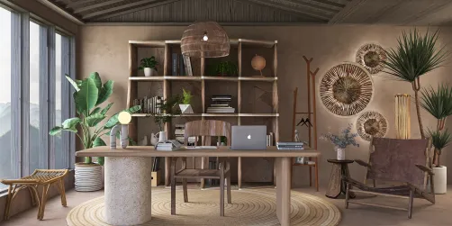 work while relaxing 