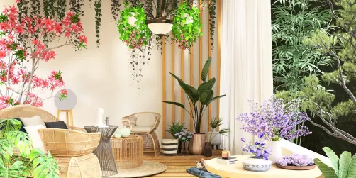 Flowers room
