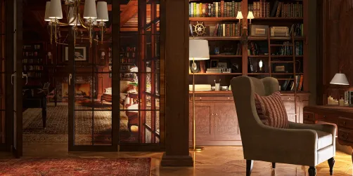 cozy home office