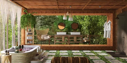 Outdoor Bathroom Maldives Holiday 🤩😎